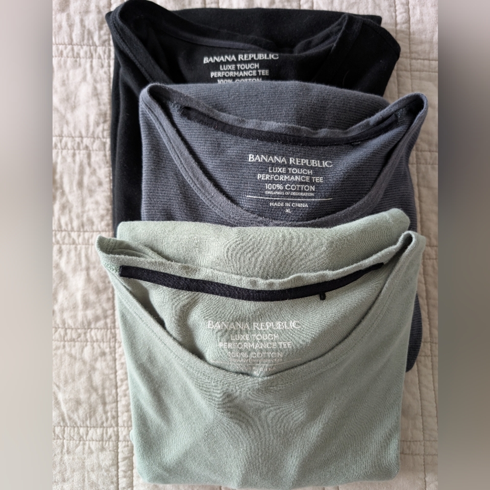 Banana Republic Luxe Touch Men's Tees XL